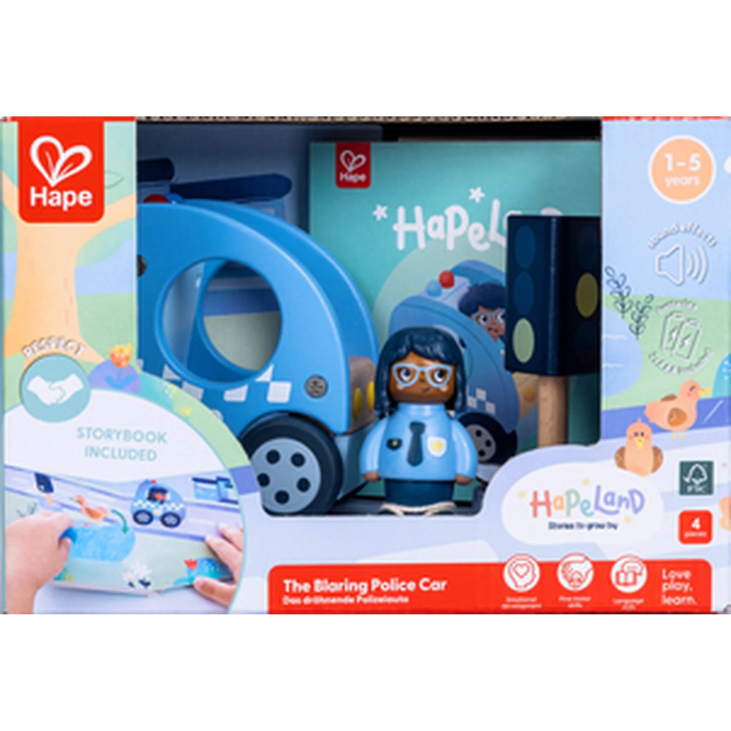 Hape | The Blaring Police Car
