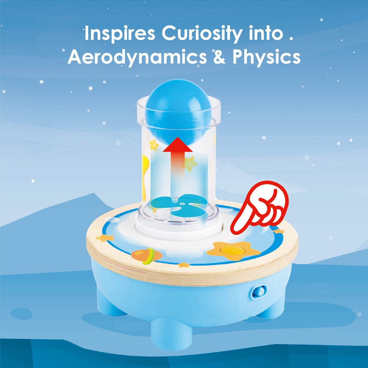 Hape Rocket Ball Air Stacker — additional product view