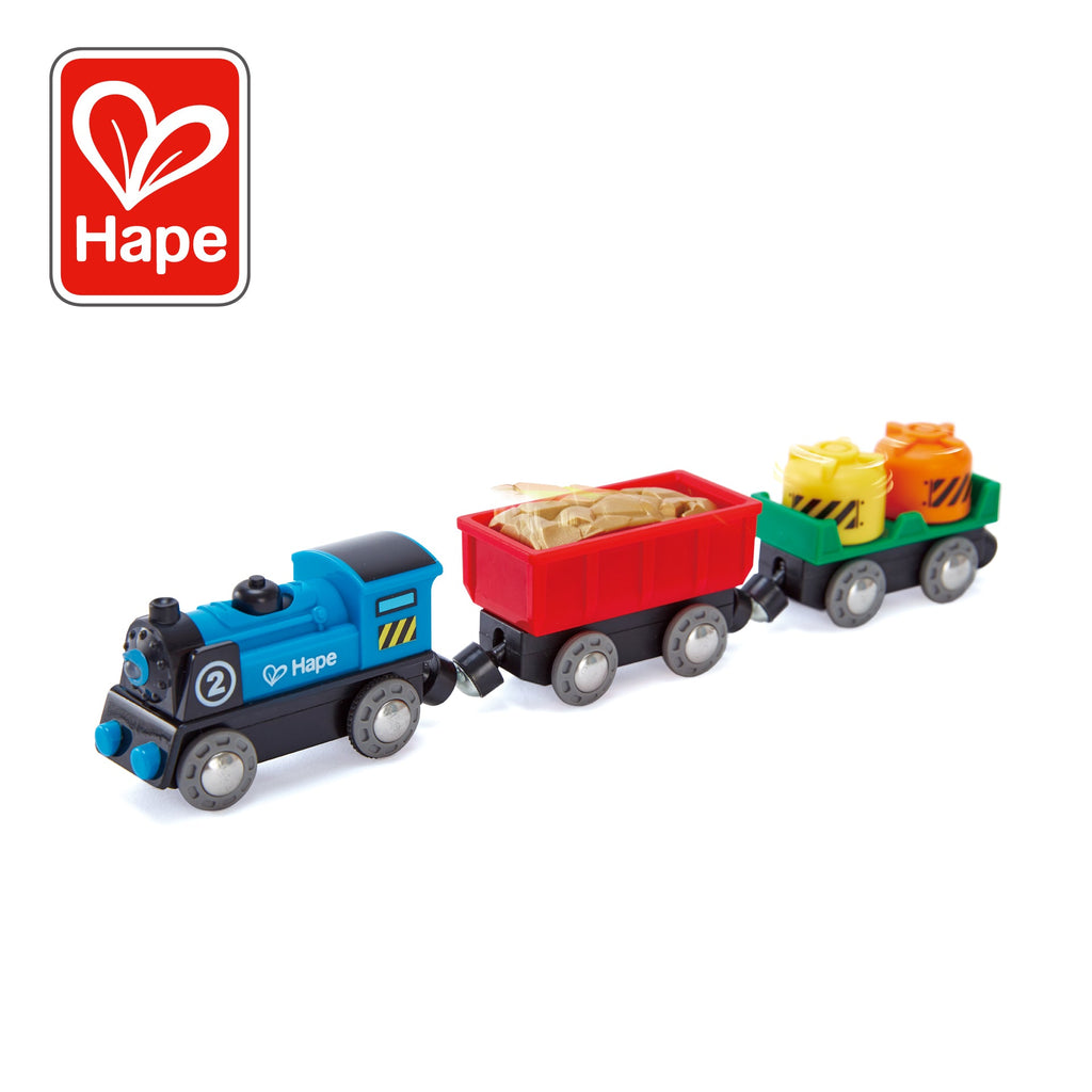 Hape Battery Powered Rolling-Stock Set