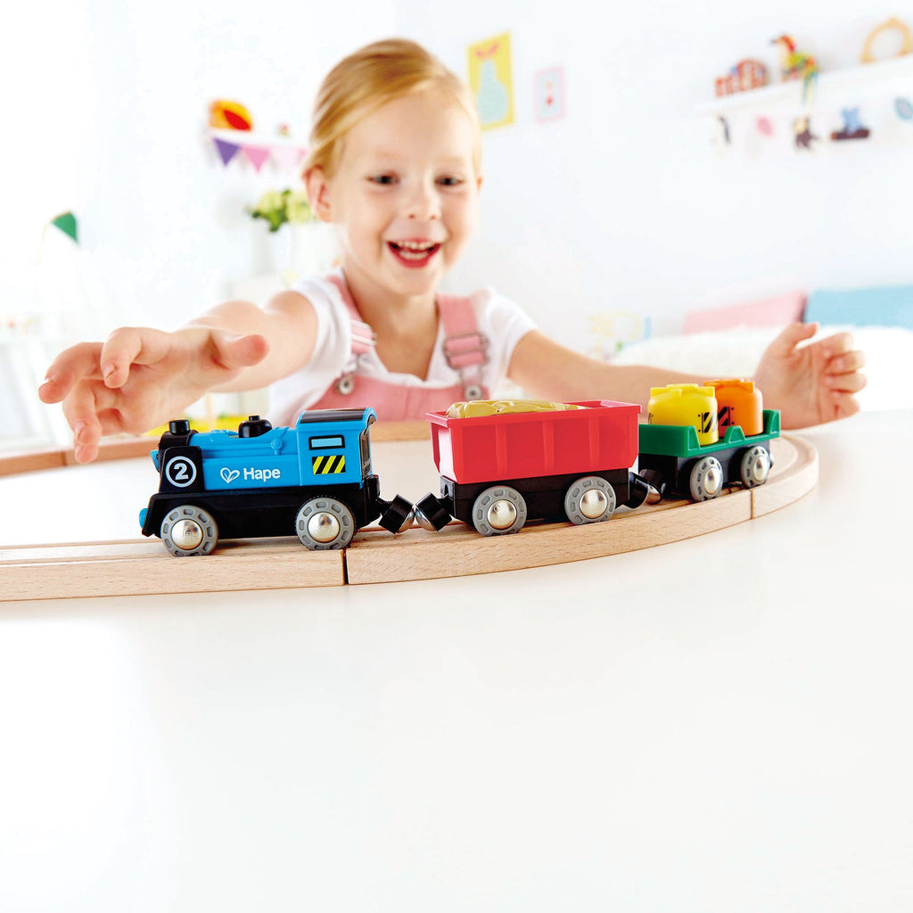 Hape Battery Powered Rolling-Stock Set — additional product view