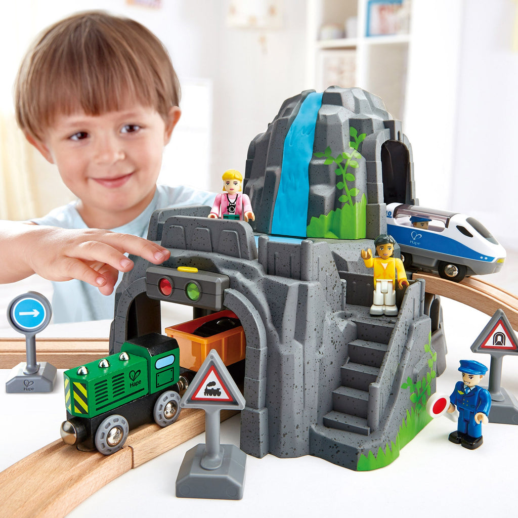 Hape Light and Sound Mountain Tunnel Set — additional product view