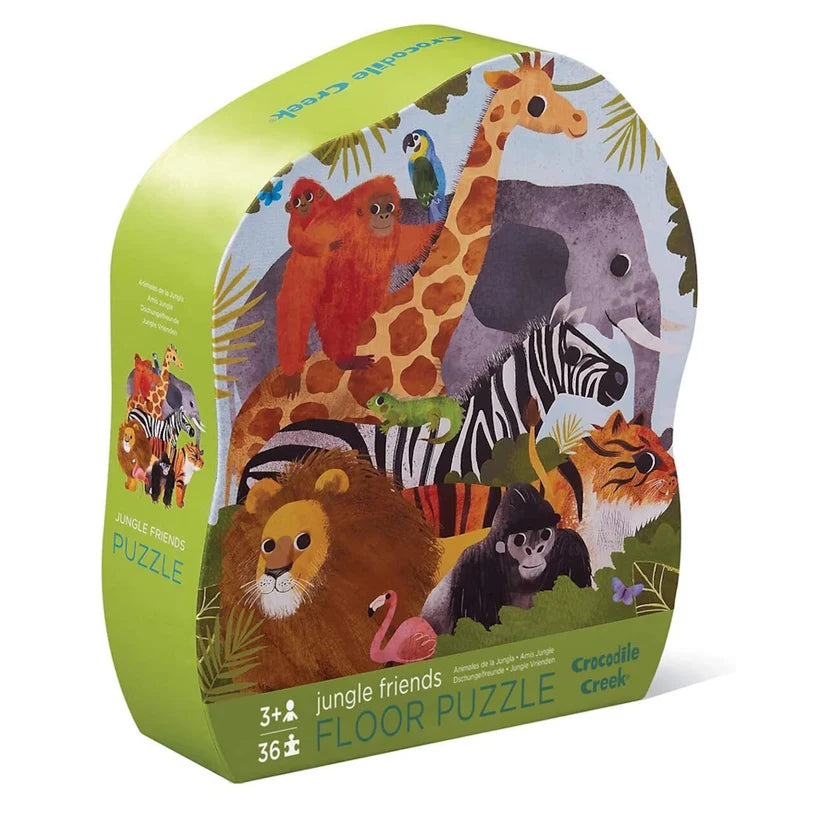 Crocodile Creek | Floor Puzzle Jungle Friends