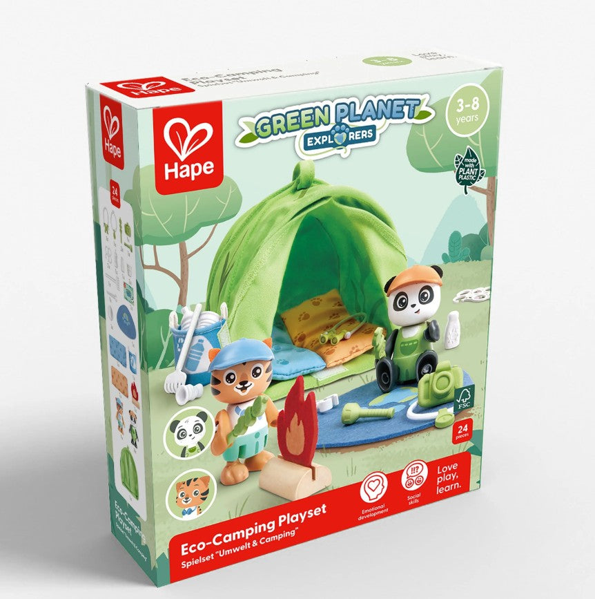 Hape Green Planet Eco Camping Set at Adventure Alley