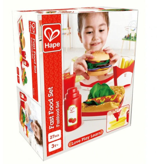 Hape Fast Food Set at Adventure Alley