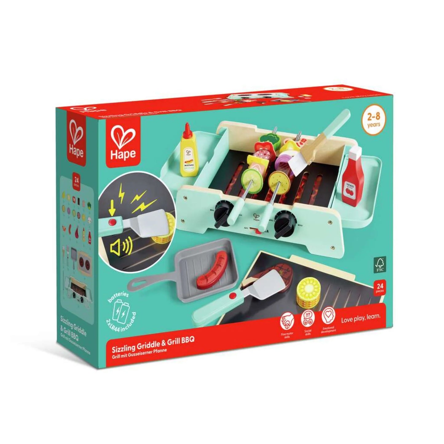 Hape | Sizzling Griddle And Grilled Barbecue