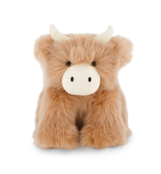 Snuggle Bunnies Hilda the Highland Cow Caramel Plush Toy at Adventure Alley