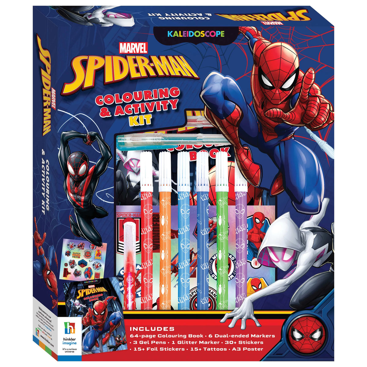 Spider-Man Colouring Kit at Adventure Alley