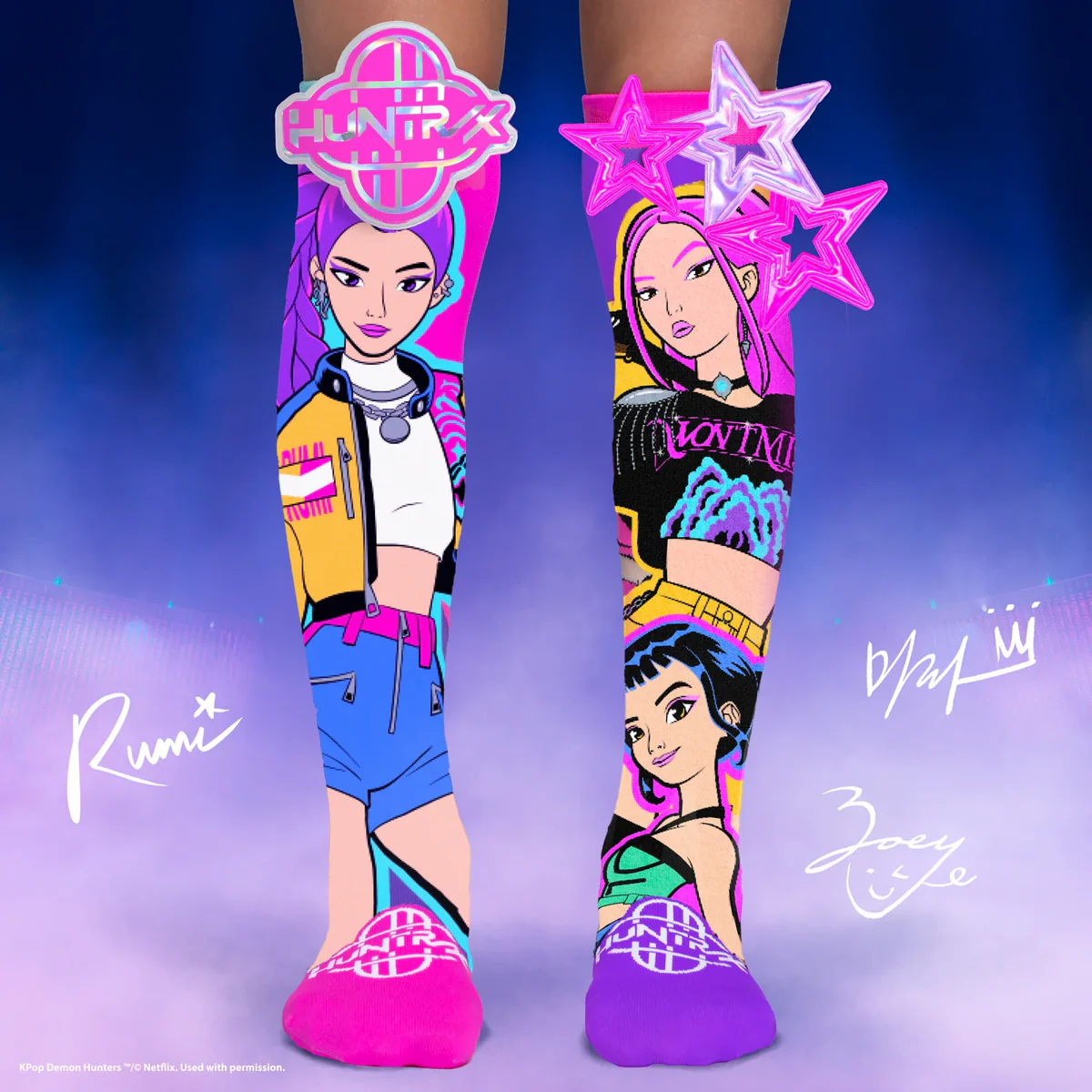 MADMIA K-POP Demon Hunters Socks for Kids at Adventure Alley
