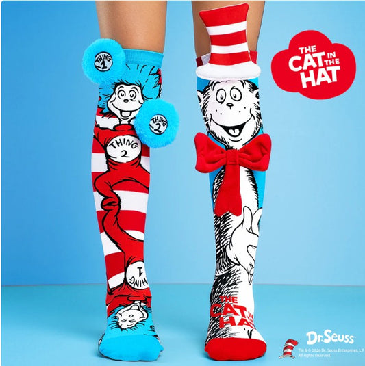 MADMIA Cat in the Hat Socks for Kids at Adventure Alley