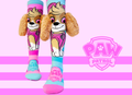 MADMIA PAW Patrol Skye Socks for Kids at Adventure Alley