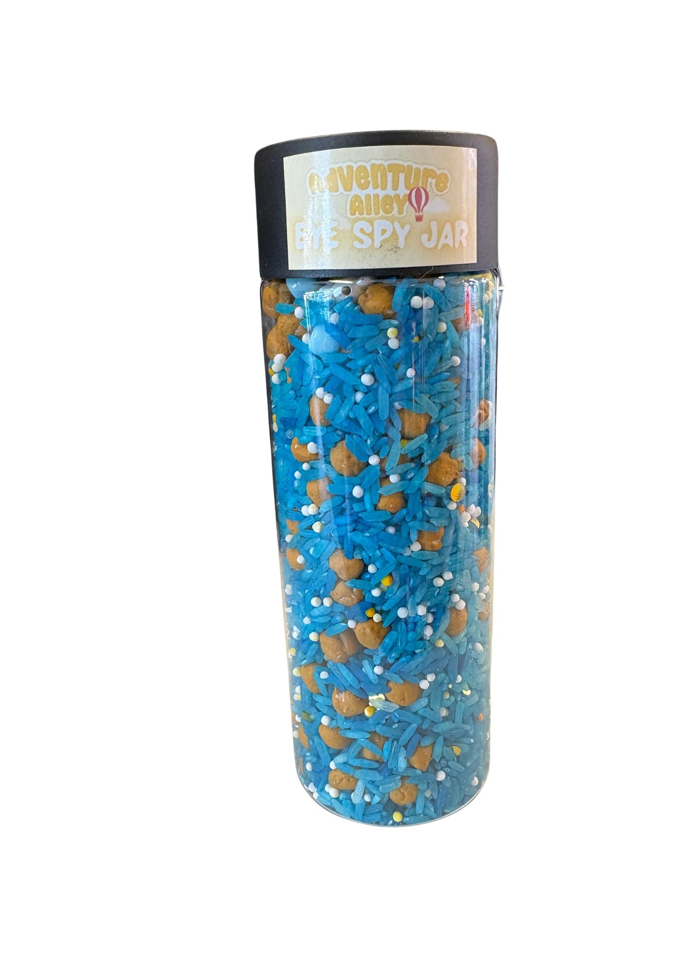 Messy Rainbows| Eye Spy Jar