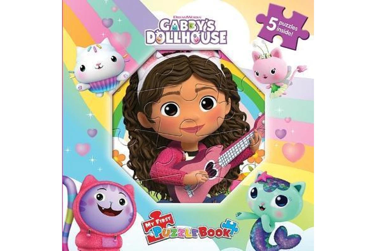 My first puzzle book Gabbys Dollhouse