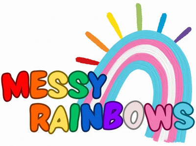 Messy Rainbows Sensory Items