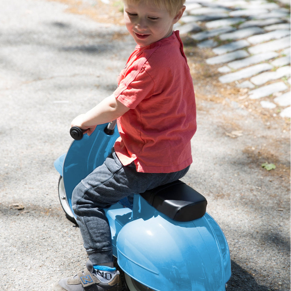 Ambosstoys Primo Ride-On Scooter – Blue – additional view 2 | Adventure Alley Auckland