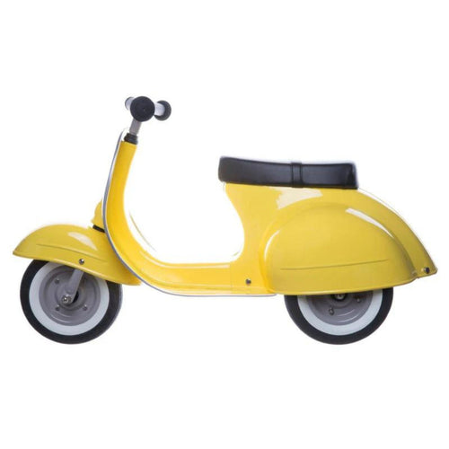 Ambosstoys Primo Ride-On Scooter – Yellow – product image | Adventure Alley Auckland