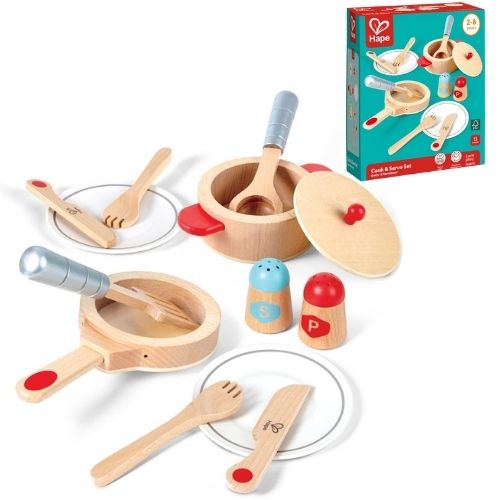 Hape Cook & Serve Set — 9RE3150