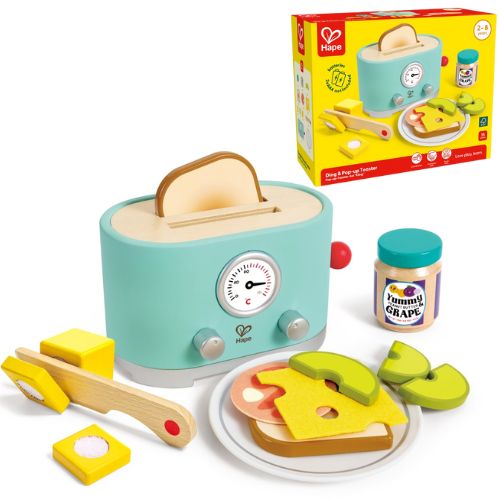 Hape Ding & Pop-up Toaster
