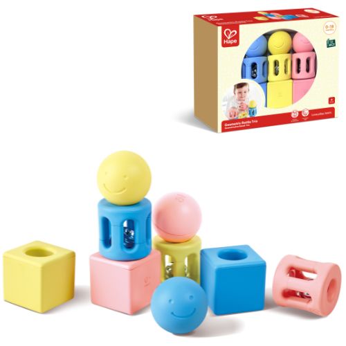 Hape Geometric Rattle Trio