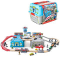 Hape Mega Metropolis Train Bucket Set