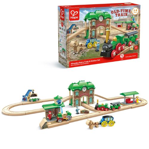 Hape Old-Timer Train Set