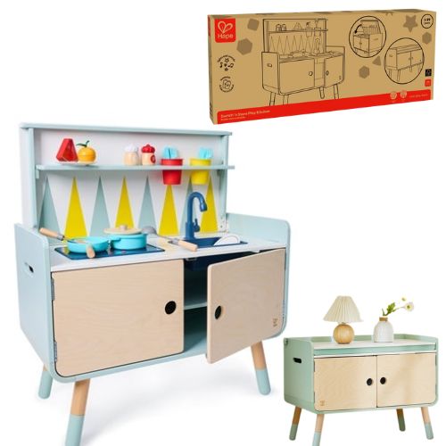 Hape Transforniture - Switch 'n Store Play Kitchen