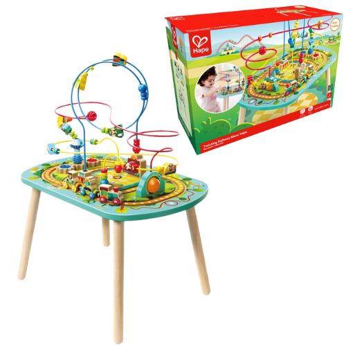 Hape Twisting Railway Maze Table