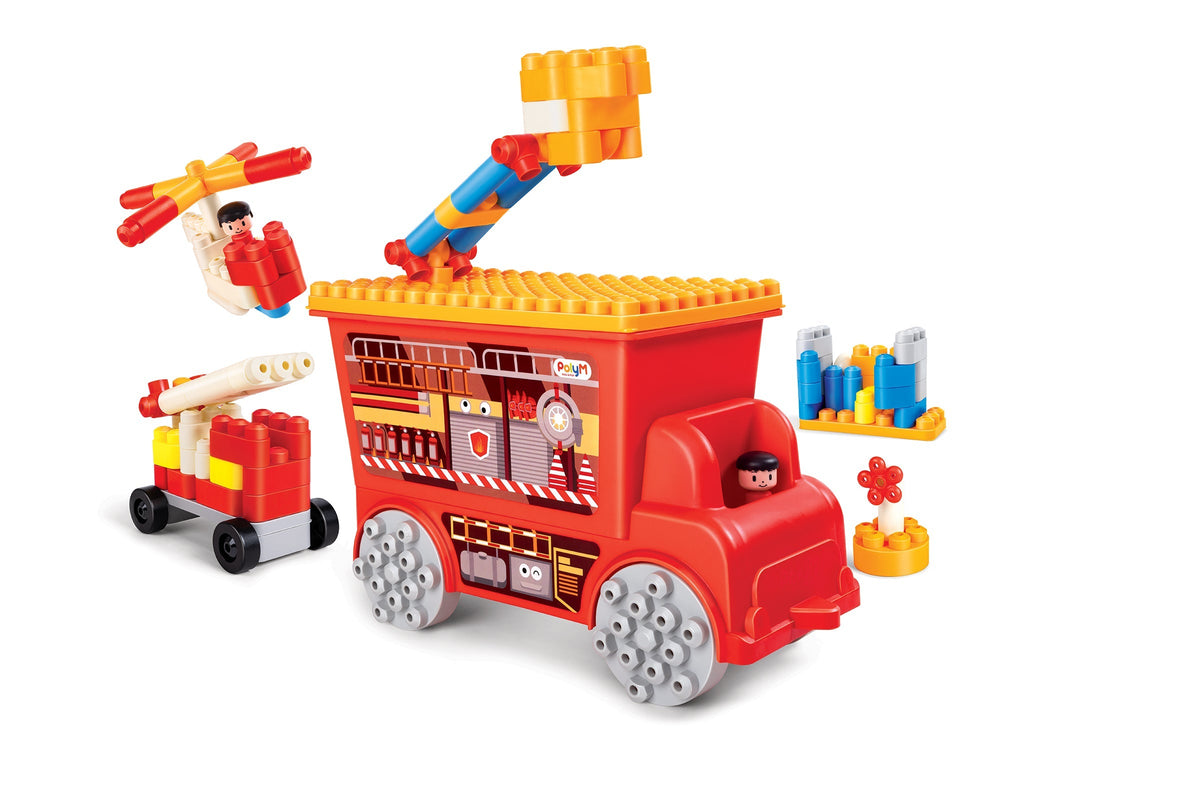 PolyM Fire Rescue Truck – product image | Adventure Alley Auckland
