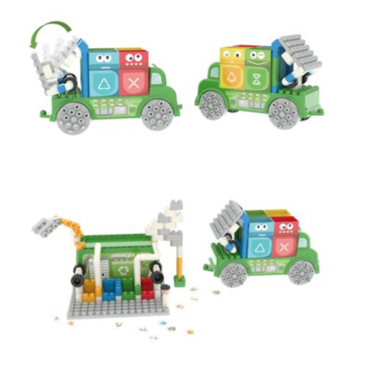 PolyM Garbage Sorting Truck – product image | Adventure Alley Auckland