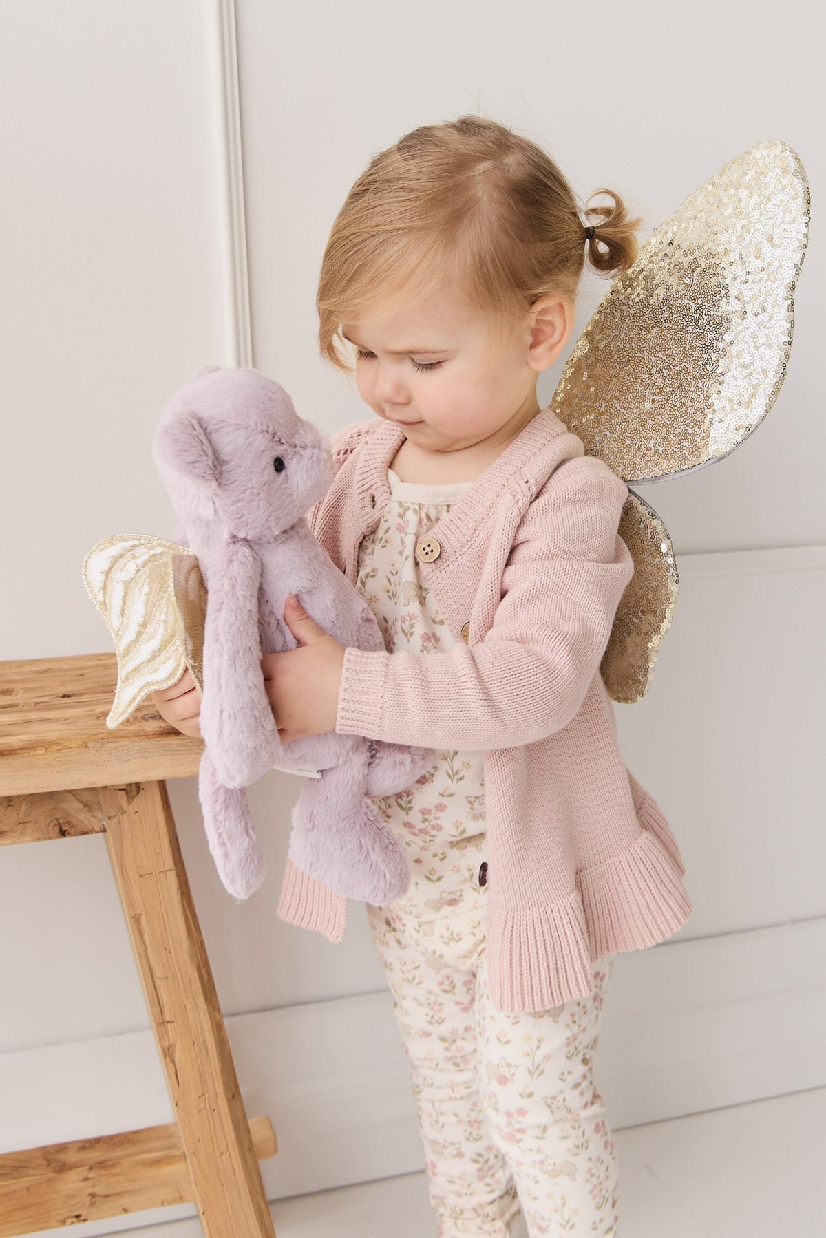 Snuggle Bunnies - Fairy Elsie - Violet 30cm – additional view 3 | Adventure Alley Auckland